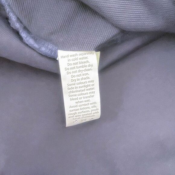 Sea Level Australia Essentials V Style One Piece Swimsuit Night Sky Navy Blue Si - Picture 8 of 10